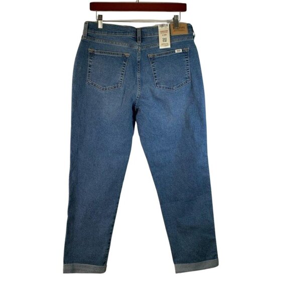 NWT Levi's Women's Heritage Boyfriend Mid-Rise Blue Jeans Size 8 W 29 - Picture 4 of 12